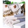 image:imageGold CASE Turkish Hand Towels for Bathroom Set of 420x40100 Cotton Bathroom Hand Towels  Zeus Towel for Spa Face Tea amp Dishcloth  Decorative Cloth  DarkMustardBlack