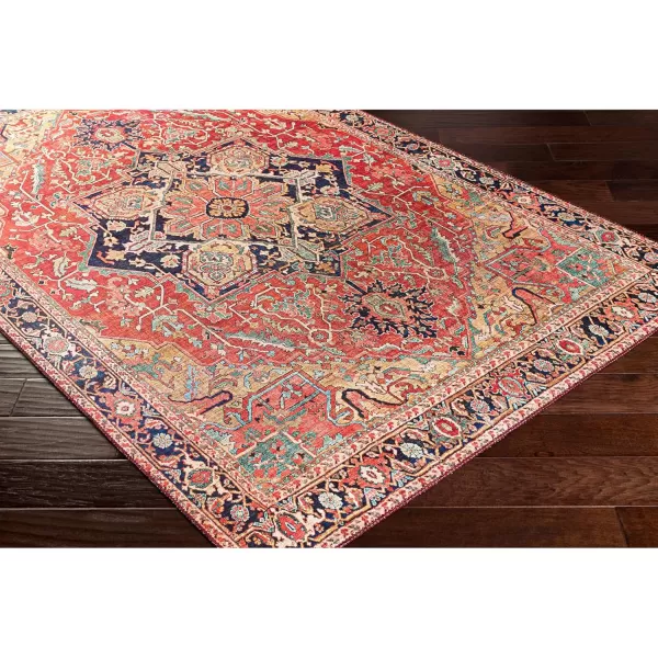 Livabliss Alfons Medallion Oriental Area Rug5 x 76quotRedGoldRedGold