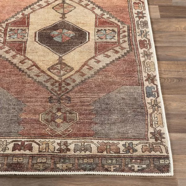 Livabliss Caroline Vintage Bohemian Runner Area Rug27quot x 73quot Camel