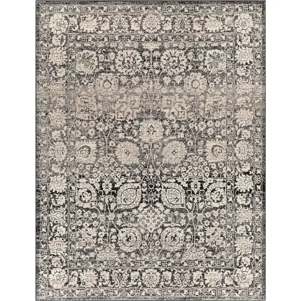 Livabliss Violeta Area Rug 53 x 73 BeigeBlack