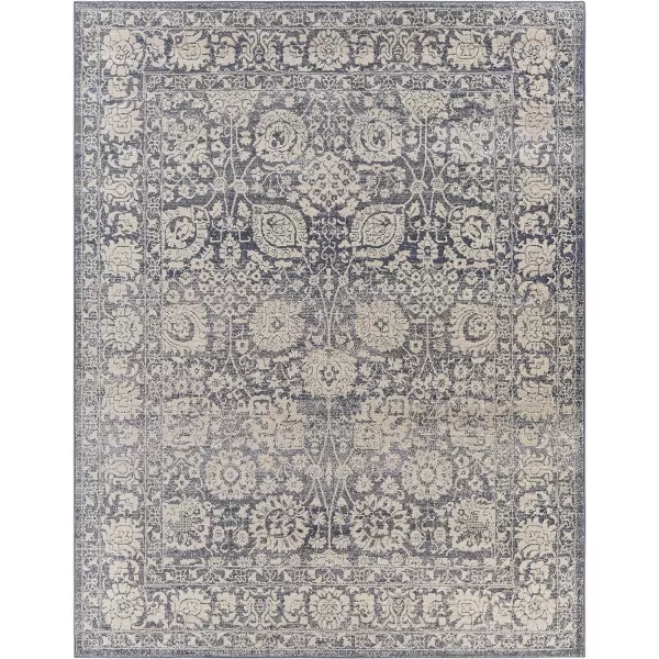 Livabliss Violeta Area Rug 53 x 73 BeigeBlue