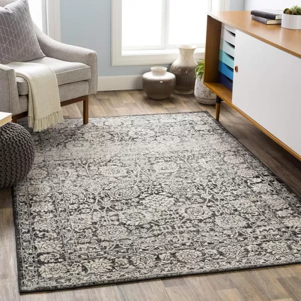 Livabliss Violeta Area Rug 53 x 73 BeigeBlack