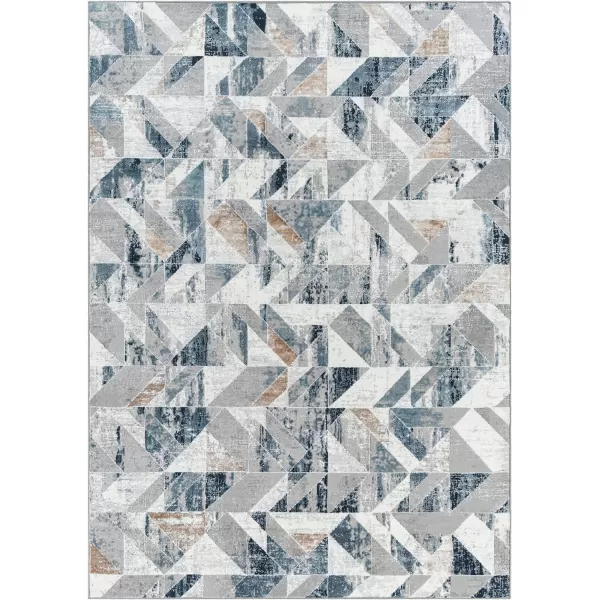 Artistic Weavers Allegro Modern Geometric Area Rug53 x 7Light GreyArtistic Weavers Allegro Modern Geometric Area Rug53 x 7Light Grey