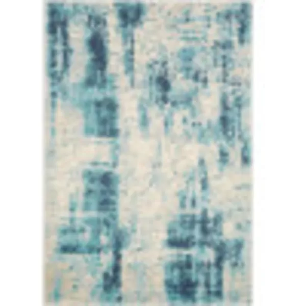 Artistic Weavers Cosima Modern Abstract Area Rug 53 x 73 Aqua53 x 73 Aqua