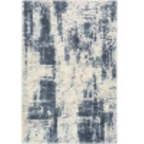 Artistic Weavers Cosima Modern Abstract Area Rug 53 x 73 Aqua53 x 73 Navy