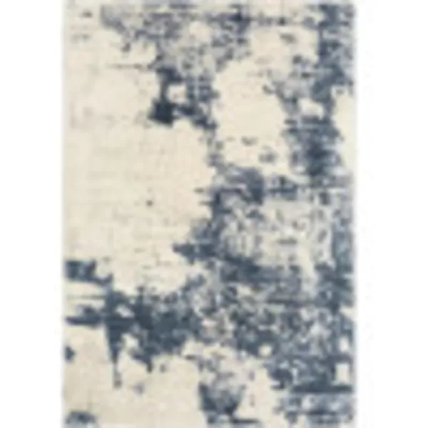 Artistic Weavers Lolly Modern Abstract Area Rug 53 x 73 Black53 x 73 Navy