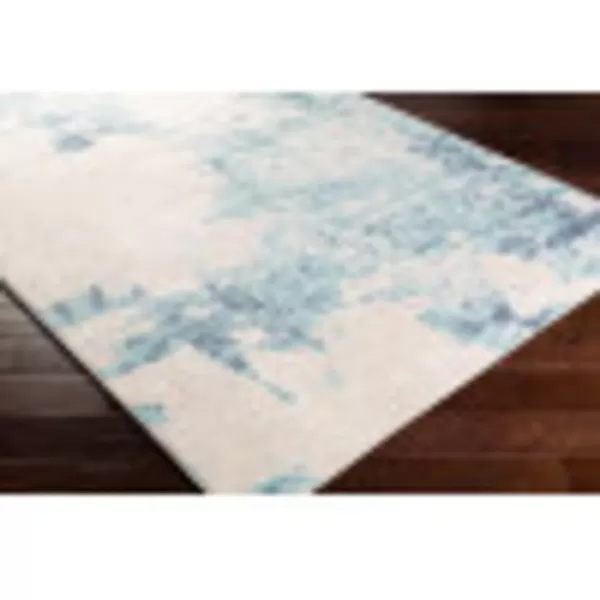 Artistic Weavers Lolly Modern Abstract Area Rug 53 x 73 Black67 x 9 Aqua