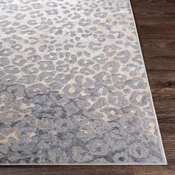 Artistic Weavers Perception Modern Leopard Area Rug52 x 7Gray52 x 7