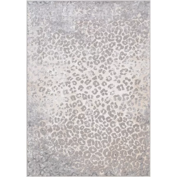 Artistic Weavers Perception Modern Leopard Area Rug52 x 7Gray52 x 7