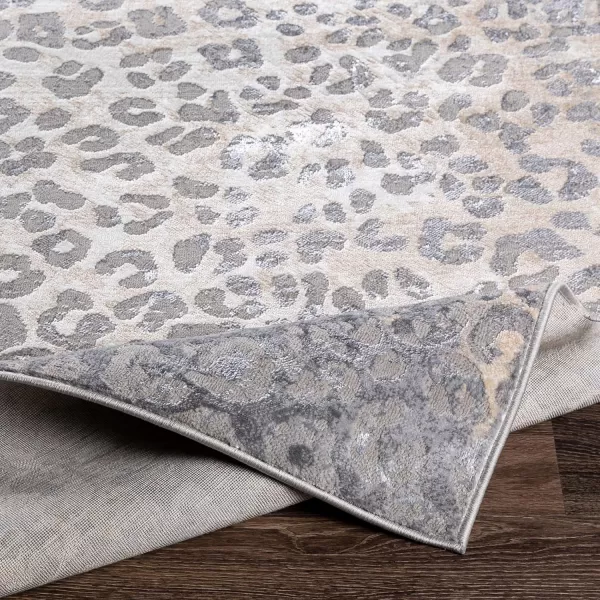 Artistic Weavers Perception Modern Leopard Area Rug52 x 7Gray52 x 7