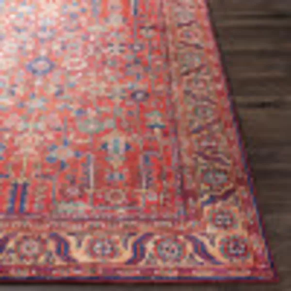 Artistic Weavers Rawle Oriental Border Area Rug76 x 96RedArtistic Weavers Rawle Oriental Border Area Rug76 x 96Red