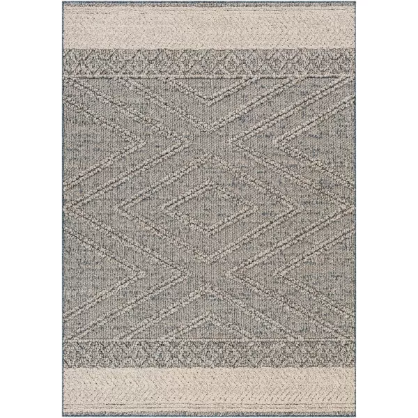 Artistic Weavers Sarasota Bohemian Outdoor Area Rug 2 x 39 BlackDenim