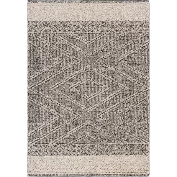 Artistic Weavers Sarasota Bohemian Outdoor Area Rug 2 x 39 BlackTanBlack