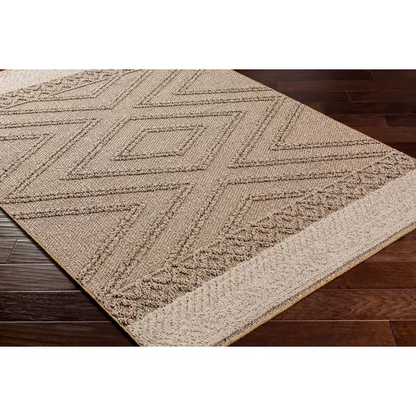 Artistic Weavers Sarasota Bohemian Outdoor Area Rug 2 x 39 BlackTaupe