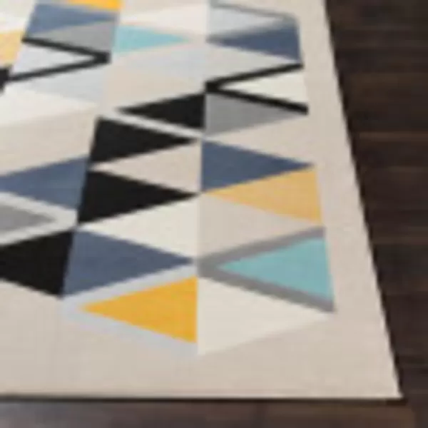 Artistic Weavers Vera Modern Geometric Area Rug 53 x 73 MustardKhakiArtistic Weavers Vera Modern Geometric Area Rug 53 x 73 MustardKhaki