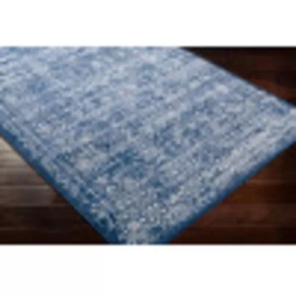 Livabliss Klaudia Trellis Modern Area Rug1110 x 15Light GreyDark Blue