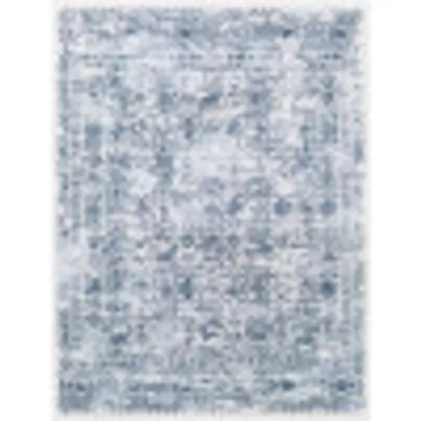 Livabliss Klaudia Trellis Modern Area Rug1110 x 15Light GreyDenim