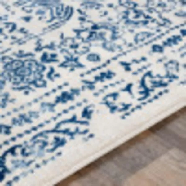 Livabliss Klaudia Trellis Modern Area Rug1110 x 15Light GreyDenim