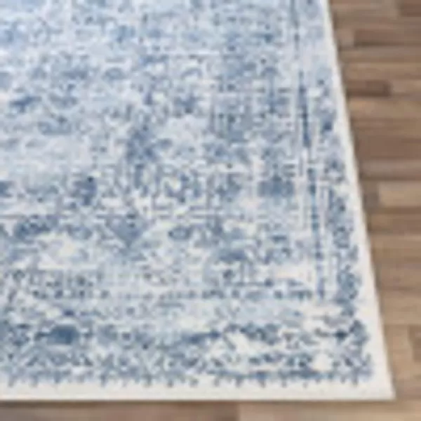 Livabliss Klaudia Trellis Modern Area Rug1110 x 15Light GreyDenim