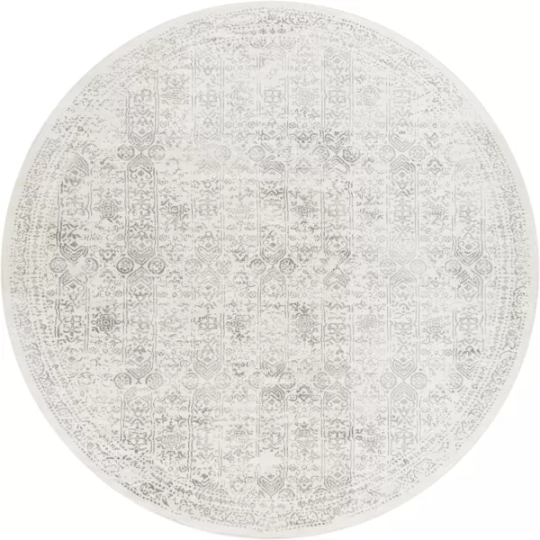 Livabliss Klaudia Trellis Modern Area Rug1110 x 15Light GreyLight Grey