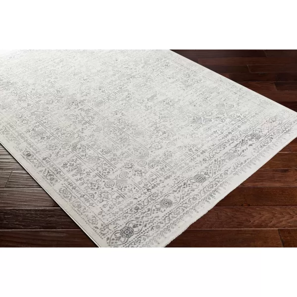 Livabliss Klaudia Trellis Modern Area Rug1110 x 15Light GreyLight Grey