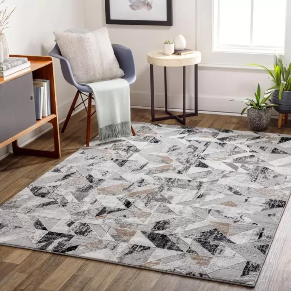 Artistic Weavers Allegro Modern Geometric Area Rug53 x 7BlackArtistic Weavers Allegro Modern Geometric Area Rug53 x 7Black