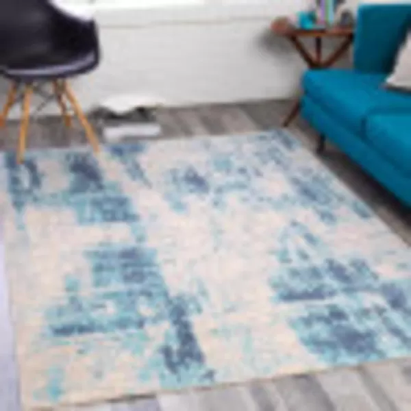 Artistic Weavers Cosima Modern Abstract Area Rug 53 x 73 Aqua67 x 9 Aqua