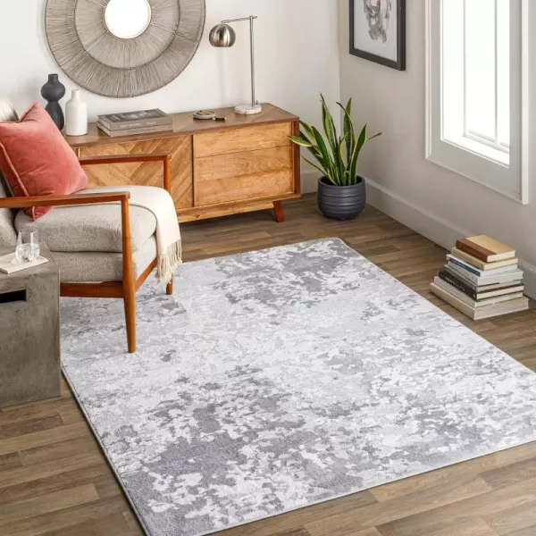 Artistic Weavers Perception Modern Abstract Area Rug52 x 7Gray52 x 7