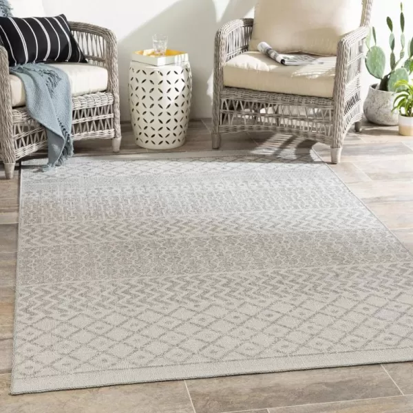 Artistic Weavers Scarlett Outdoor Moroccan Area Rug53 x 73 Taupe