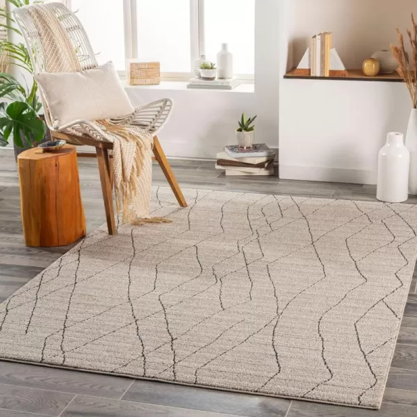 Artistic Weavers Cozy Bohemian Striped Area Rug53 x 7TaupeArtistic Weavers Cozy Bohemian Striped Area Rug53 x 7Taupe