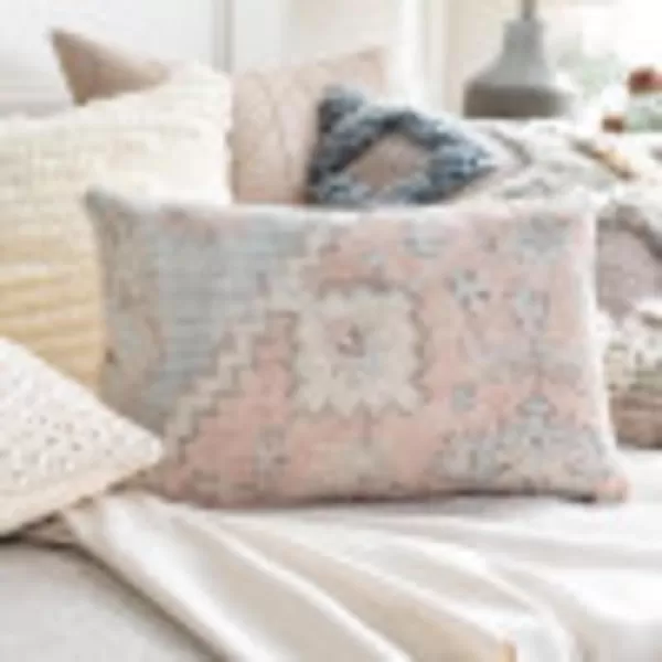 Artistic Weavers Freya Pillow L Blush 14 H x 22 W14H x 22W Down Blush