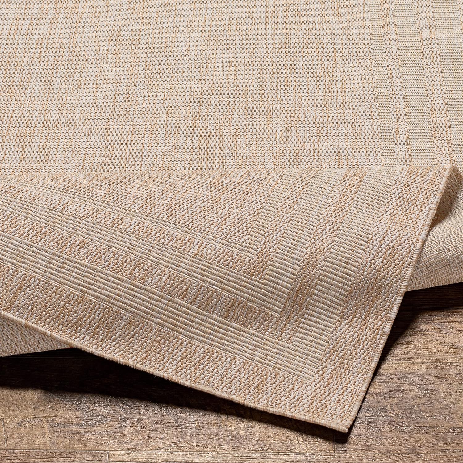 Artistic Weavers Sawyer Cottage Border Outdoor Area Rug 53 x 7 KhakiArtistic Weavers Sawyer Cottage Border Outdoor Area Rug 53 x 7 Khaki