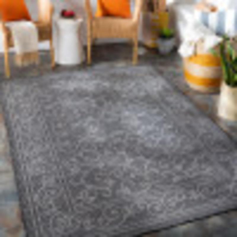 imageArtistic Weavers Rita Outdoor Traditional Area Rug26 x 4 Dark Gray