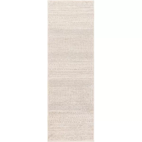 Anya Neutral and Gray Shag Area Rug 26 x 8Anya Neutral and Gray Shag Area Rug 26 x 8