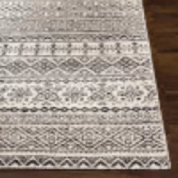 Artistic Weavers Addy Handmade Geometric Area Rug5 x 76Gray26 x 8 Black