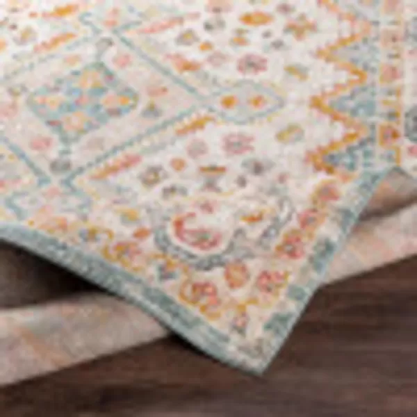 Artistic Weavers Adelyn IvoryAqua Area Rug 710 x 10352 x 7 IvoryAqua