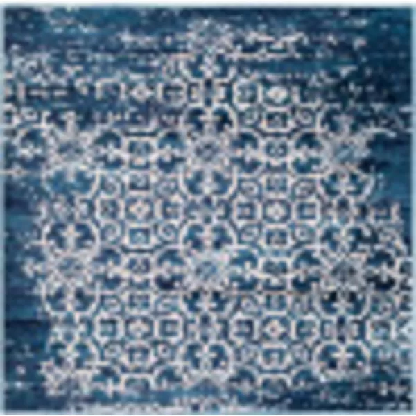 Artistic Weavers Afia Floral Vintage Area Rug 53 x 73 WhiteCharcoal67 Square NavyGrey