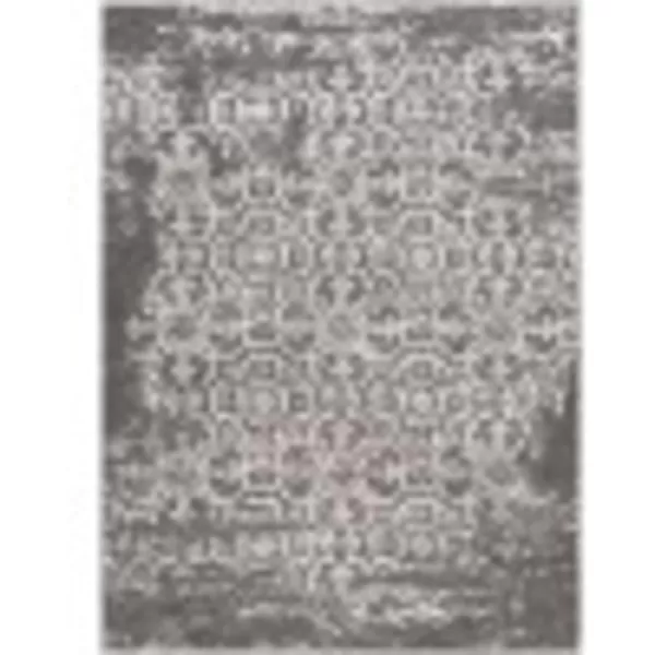 Artistic Weavers Afia Floral Vintage Area Rug 53 x 73 WhiteCharcoal810 x 12 CharcoalWhite