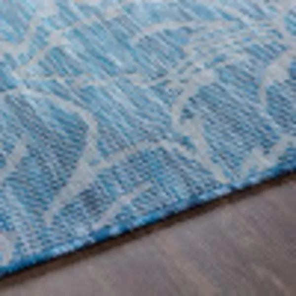 Artistic Weavers Agneta Outdoor Floral Area Rug 51 x 7 Blue26 x 4 Blue