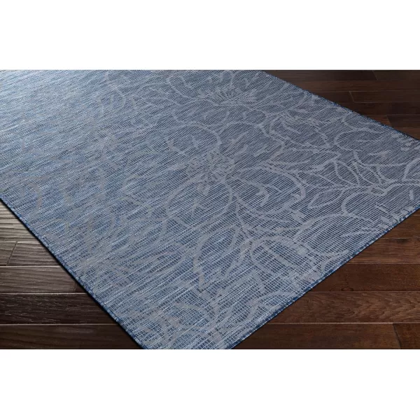 Artistic Weavers Agneta Outdoor Floral Area Rug 51 x 7 Blue26 x 73 Blue