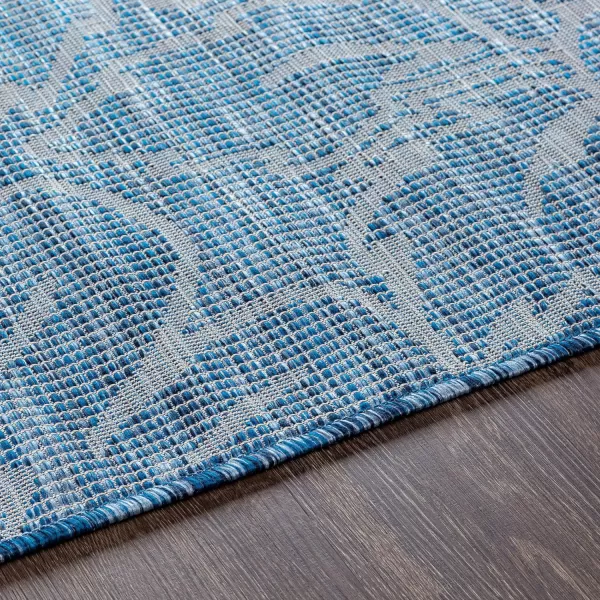 Artistic Weavers Agneta Outdoor Floral Area Rug 51 x 7 Blue26 x 73 Blue