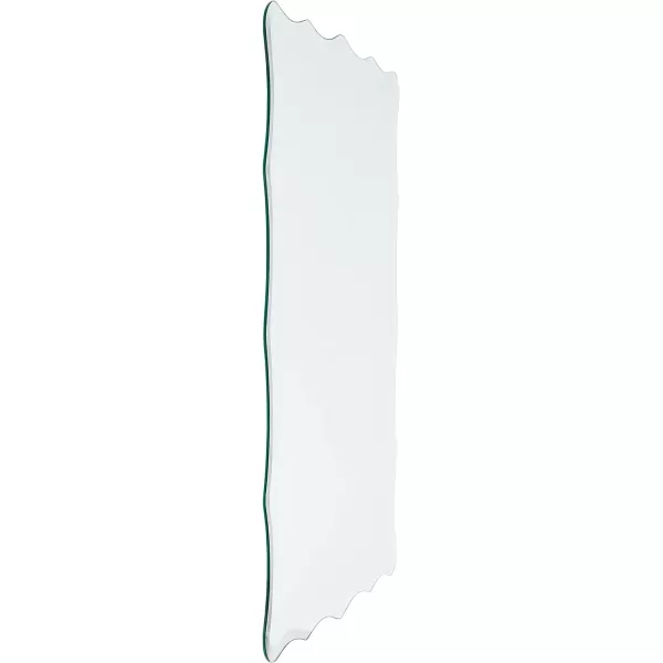 Artistic Weavers Ah Lam Modern Scalloped Rectangular Mirror 30 x 2230 x 22