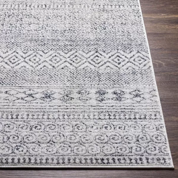 Artistic Weavers Ahren Bohemian Tribal Area Rug 53 x 7 GreyGrey 53 x 7