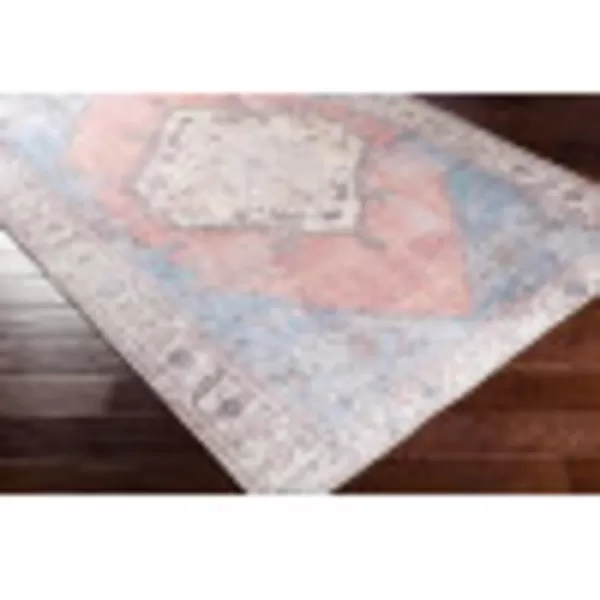 Artistic Weavers Alicia Vintage Medallion Area Rug 27 x 20 OrangeDenim27 x 710