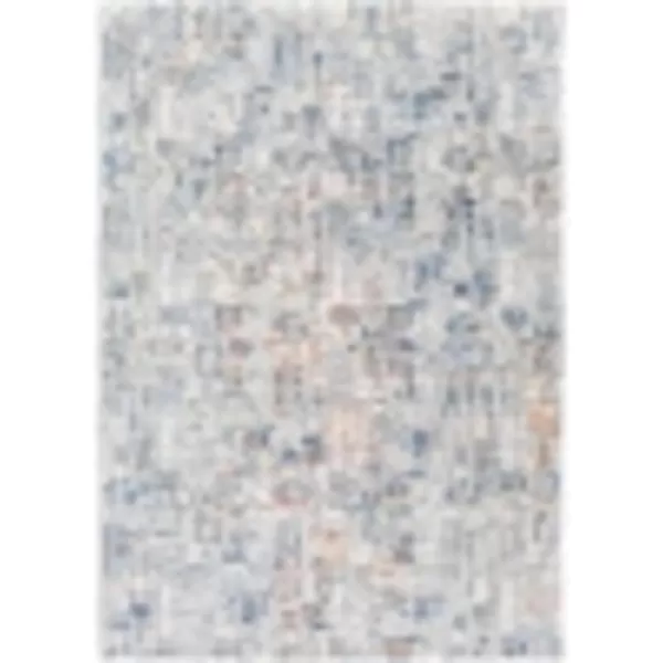 Artistic Weavers Amodini Modern Abstract Area Rug 710 x 10 DenimBurnt Orange2 x 3