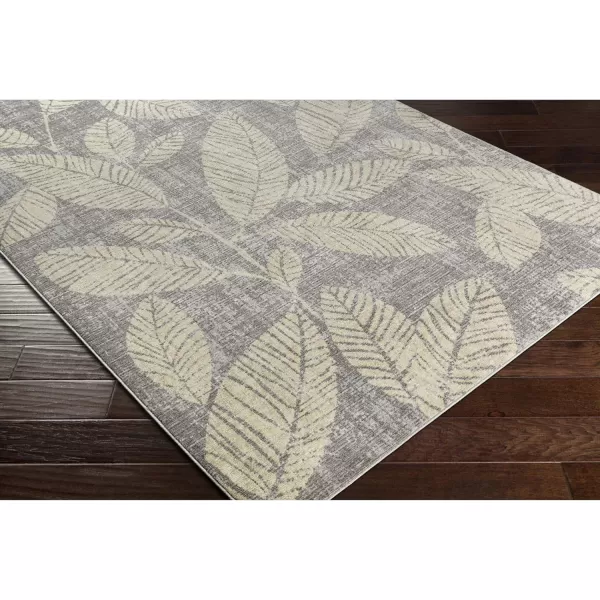 Artistic Weavers Amphitrite Floral Outdoor Area Rug 710 x 10 Dark Blue53 x 73 Light Gray