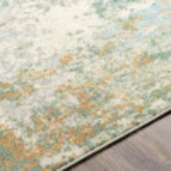 Artistic Weavers Amphitrite Outdoor Modern Abstract Area Rug 53 x 73 Burnt OrangeGr53 x 73 GreenNavy