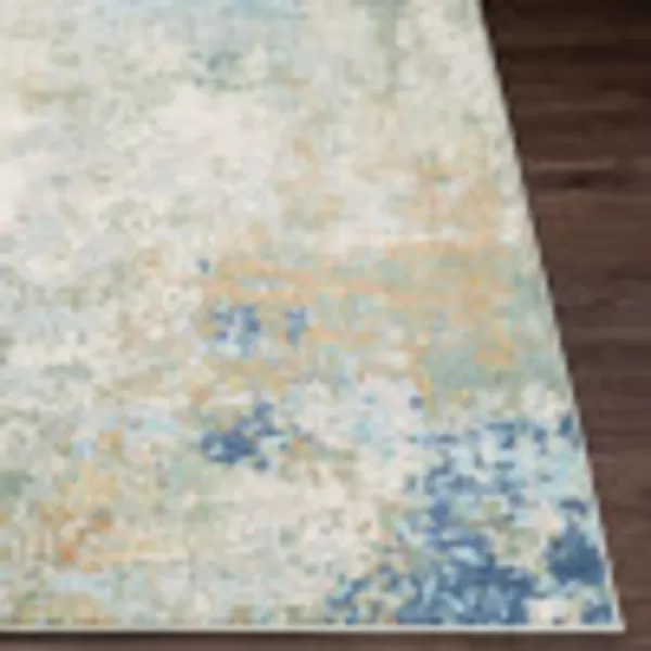 Artistic Weavers Amphitrite Outdoor Modern Abstract Area Rug 53 x 73 Burnt OrangeGr53 x 73 GreenNavy