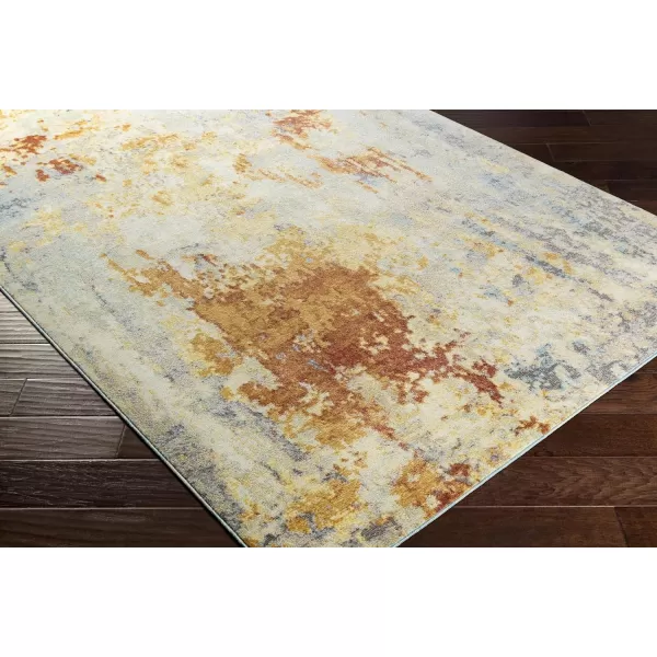 Artistic Weavers Amphitrite Outdoor Modern Abstract Area Rug 53 x 73 Burnt OrangeGr611 x 9 Burnt OrangeGray