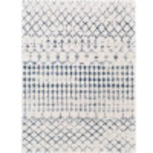 Artistic Weavers Anezka Modern Tribal Area Rug53 x 71Dark Blue5 ft 3 in x 7 ft 1 in Dark Blue